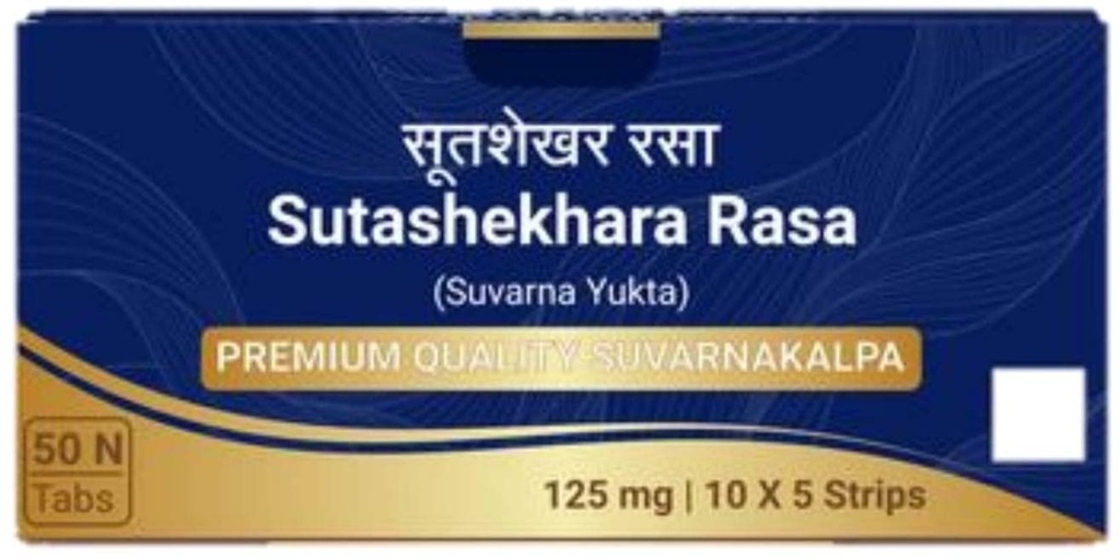 Sri Sri Sutshekhar Rasa 30Tablets 