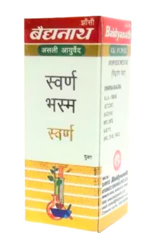 Baidyanath Jhansi Swarna Bhasma 500mg 