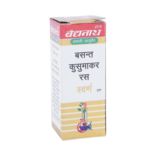 Baidyanath Basantkusmakar Ras - 50 Tablets 