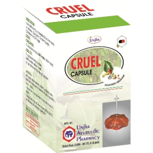 Unjha Cruel 100Capsules 