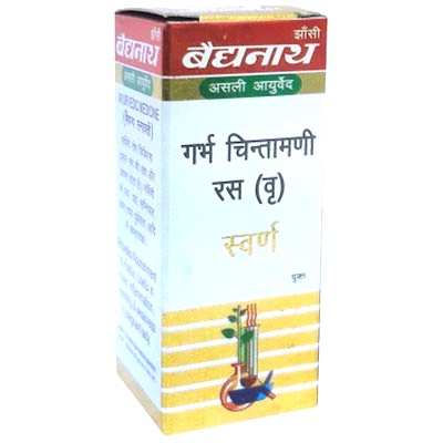Baidyanth Jhansi Garbha Chintamani Ras 25Tablets 
